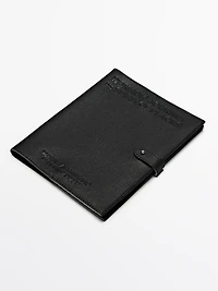 Nappa leather diary cover - Marina Abramovic