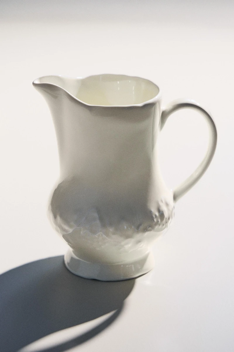 GRAPE PORCELAIN CREAM PITCHER