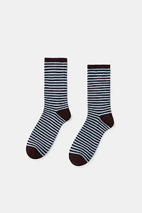 CHAUSSETTES JACQUARD À RAYURES