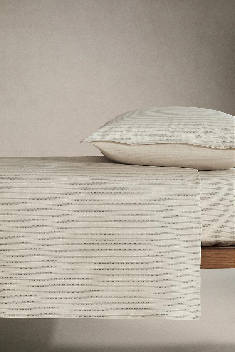CHILDREN'S REVERSIBLE STRIPED DUVET COVER