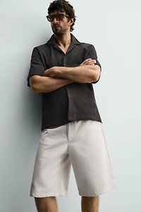 TEXTURED REGULAR FIT SHIRT
