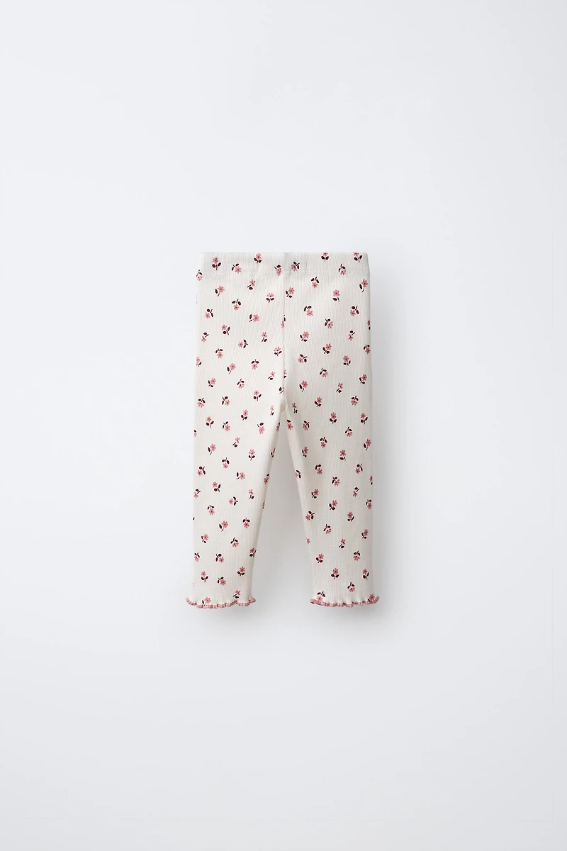 FLORAL PRINT LEGGINGS
