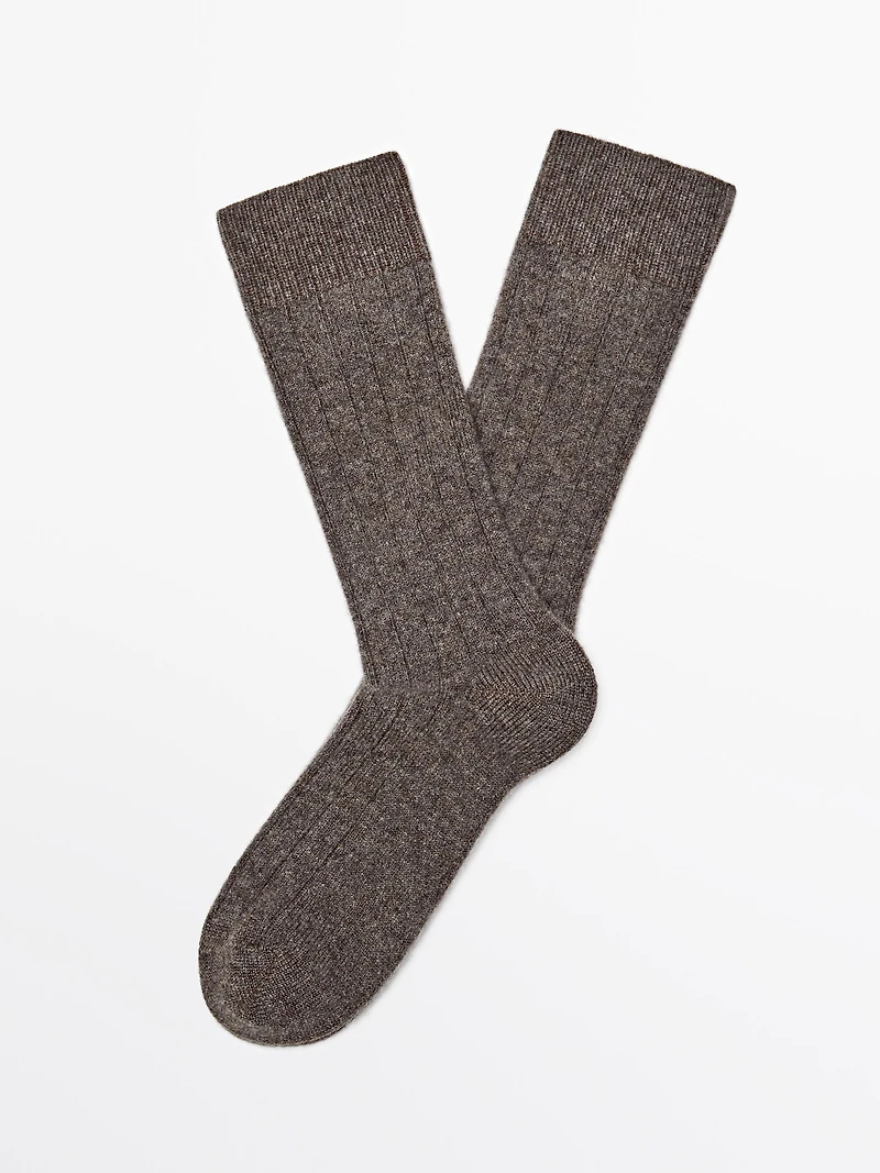 Cashmere blend socks
