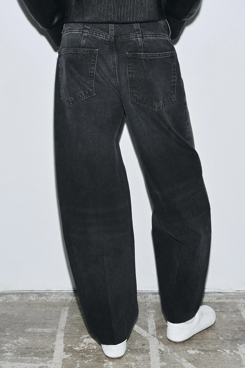 ZW COLLECTION HIGH-WAISTED TAPERED JEANS