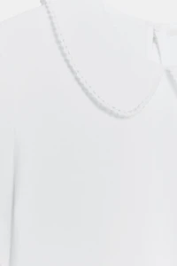 PETER PAN COLLAR T-SHIRT