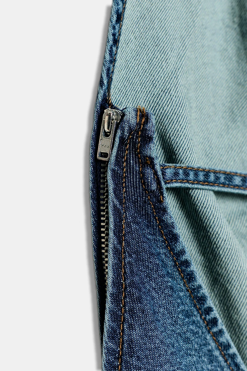 COMBINAISON DENIM HALTER Z1975 AVEC CEINTURE