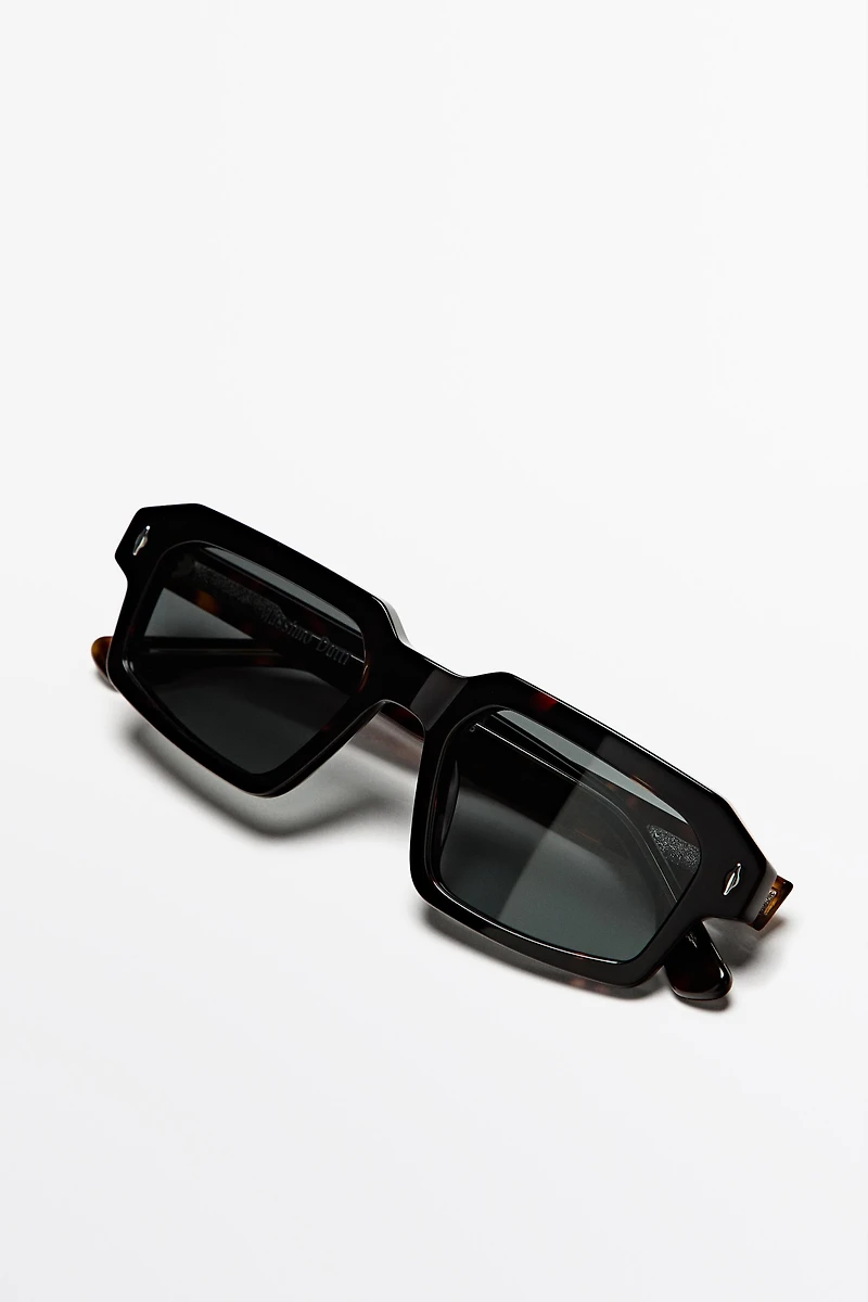 Lunettes de soleil rectangulaires