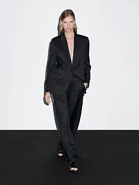 Blazer à deux boutons 100 % extra-fin