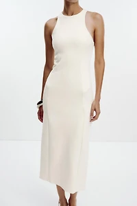 HALTER INTERLOCK DRESS