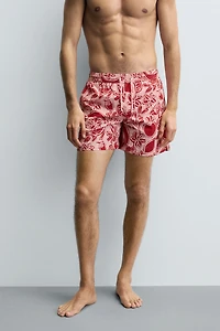 FRUIT PRINT SWIM SHORTS
