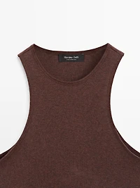 Lightweight 100% cotton knit top