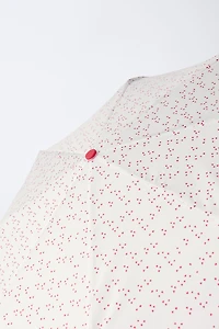 HEART PRINT FOLDING UMBRELLA