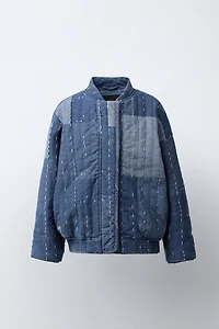 BLOUSON BOMBER PATCHWORK