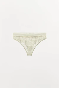 LACE BOXER BRIEFS