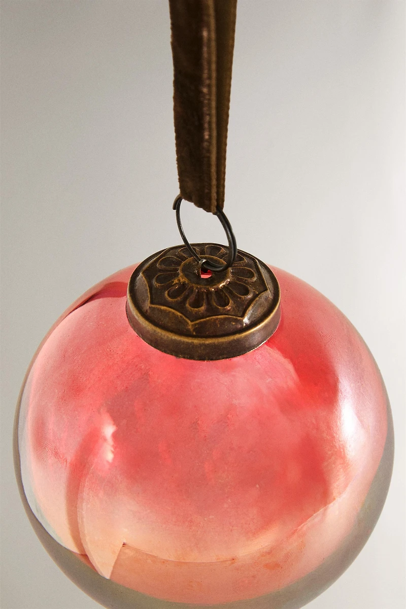 TRANSPARENT BALL CHRISTMAS TREE DECORATION