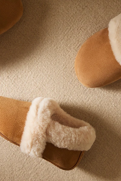 CHILDREN'S COZY LEATHER SLIPPERS