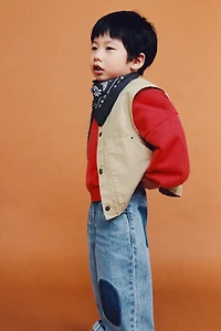 GILET SANS MANCHES PIÈCE