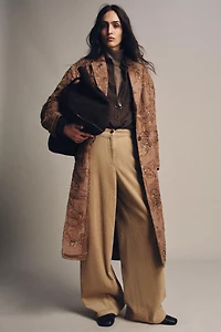 MANTEAU LONG BRODERIES ZW COLLECTION LIMITED EDITION