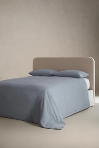 STRIPED COTTON LINEN DUVET COVER
