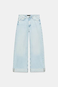 Z1975 MID-RISE BARREL LEG CUFFED JEANS