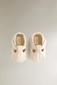 SANDAL-STYLE BOOTIES