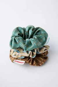 THREE-PACK OF BENSIMON ® X ZARA SCRUNCHIES
