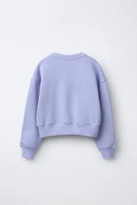 TEXT PRINT SWEATSHIRT