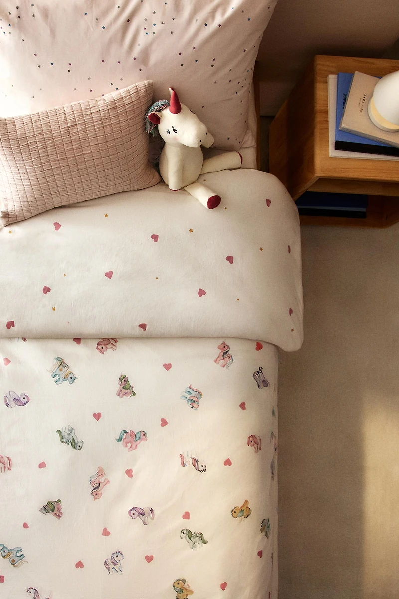 HOUSSE DE COUETTE ENFANT CŒURS MY LITTLE PONY©