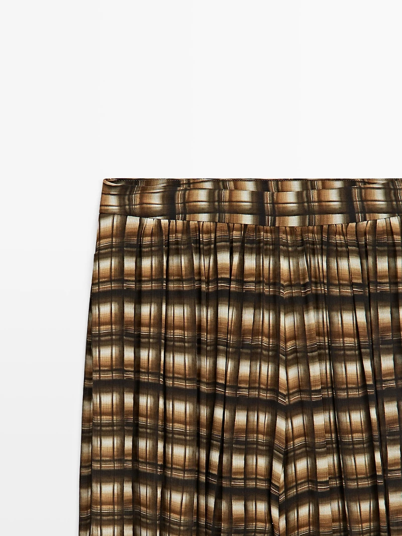 Flowing sarouel trousers