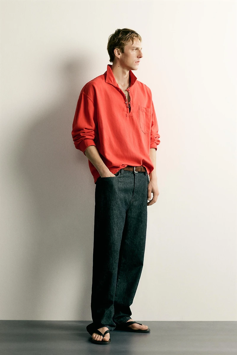 RELAXED FIT POLO SHIRT