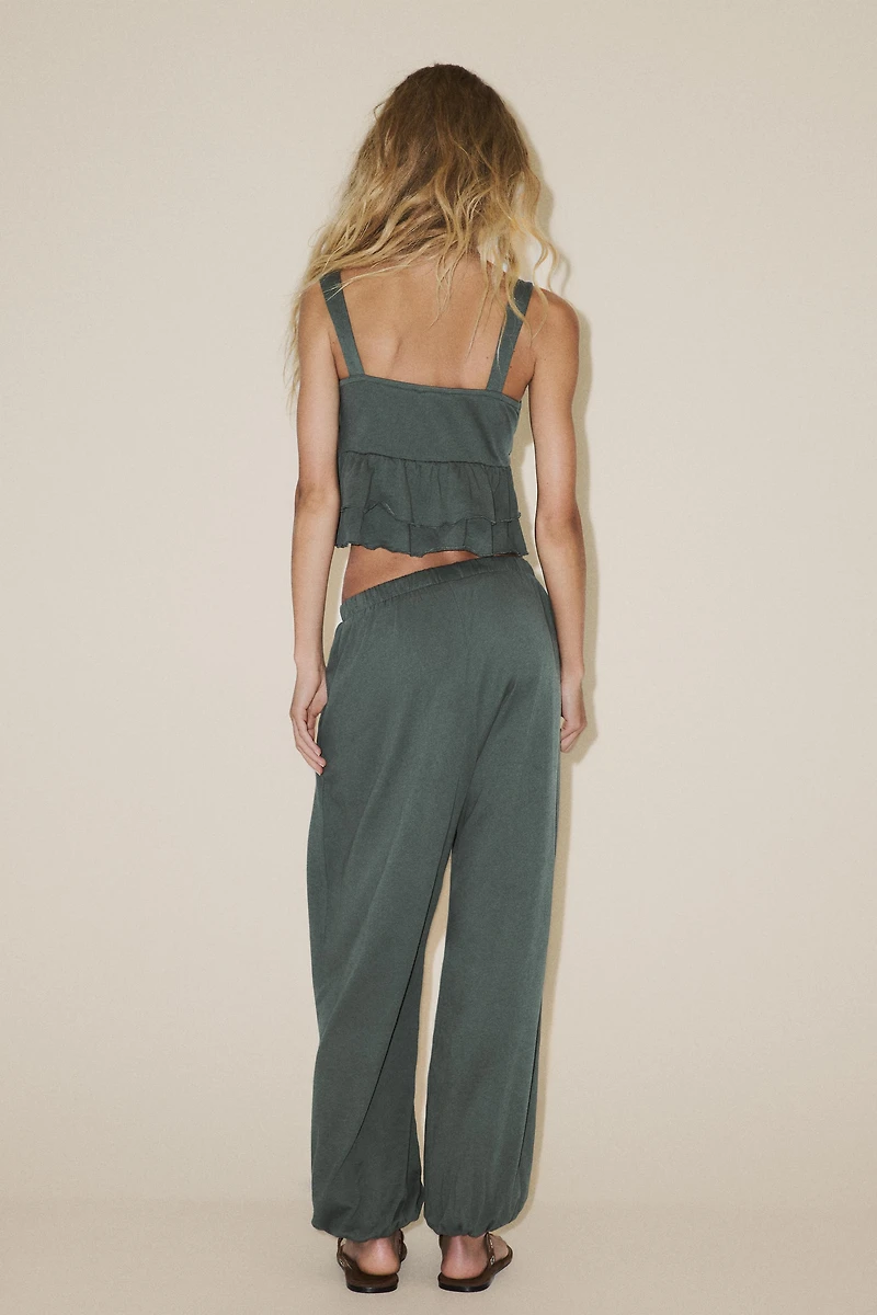 PLUSH BALLOON PANTS