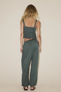 PLUSH BALLOON PANTS