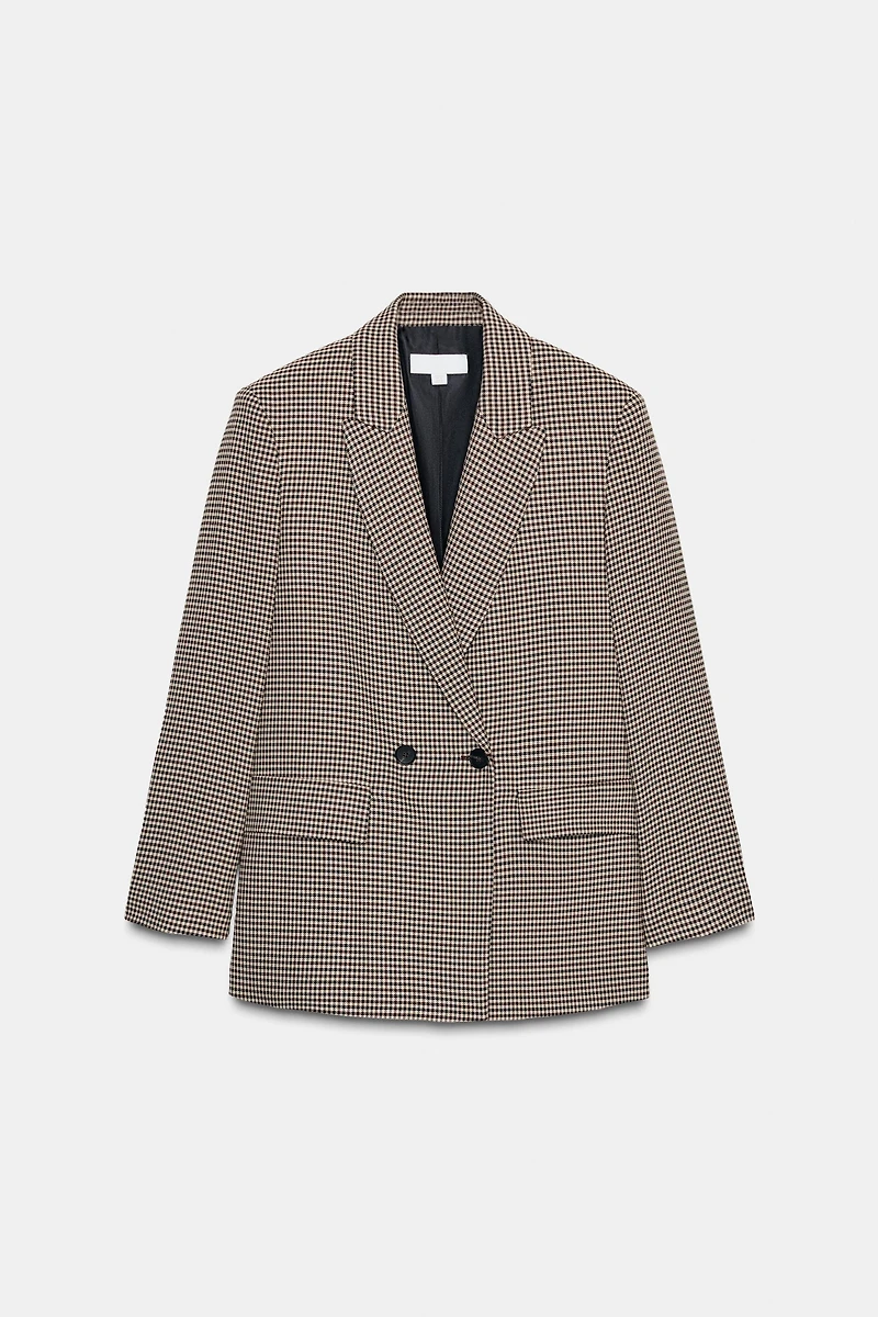 OVERSIZED DOUBLE-BREASTED BLAZER