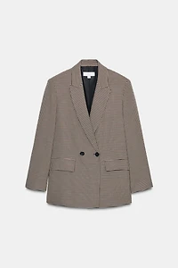 OVERSIZED DOUBLE-BREASTED BLAZER