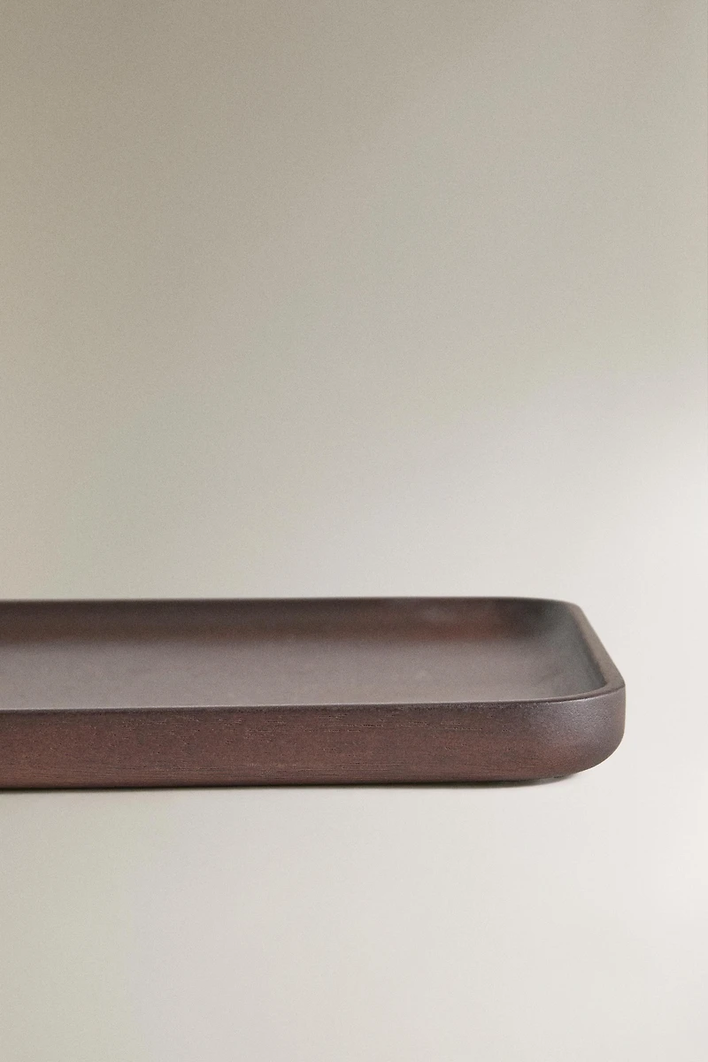 ACACIA WOOD BATHROOM TRAY