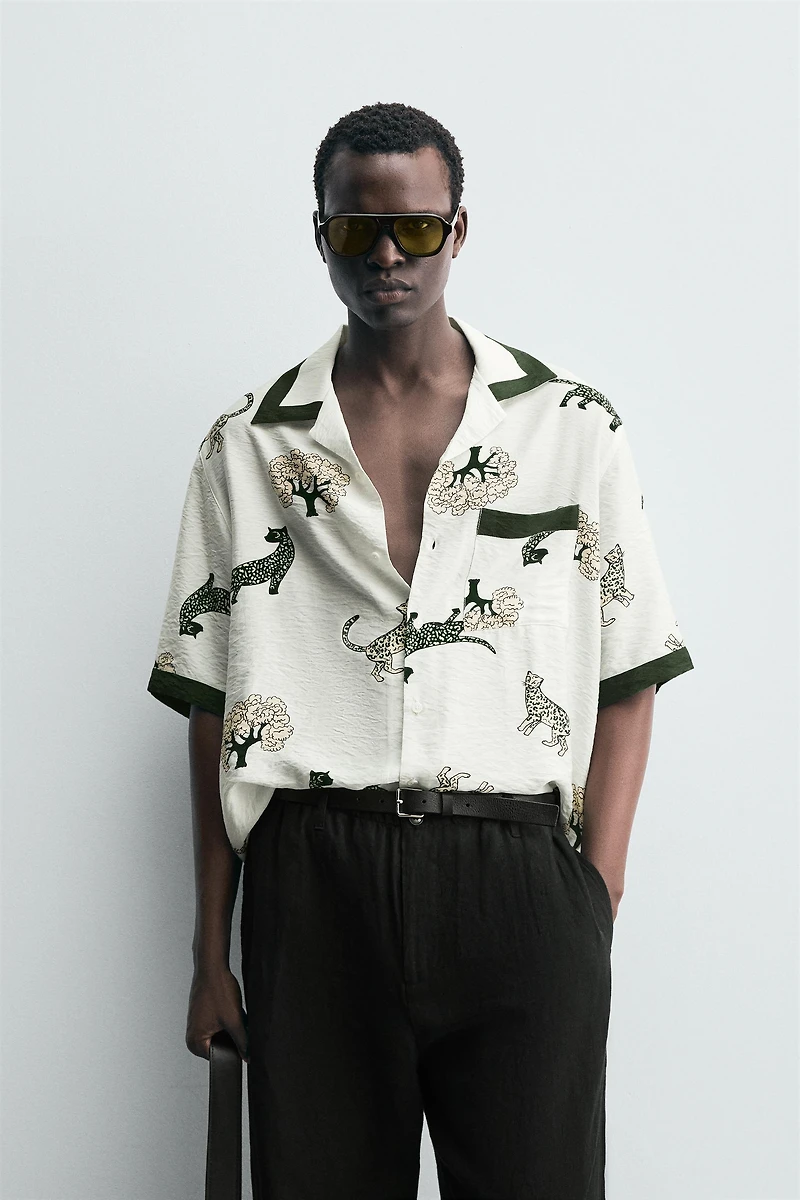 ANIMAL PRINT SHIRT