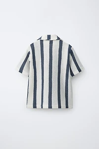 STRIPED KNIT SHIRT