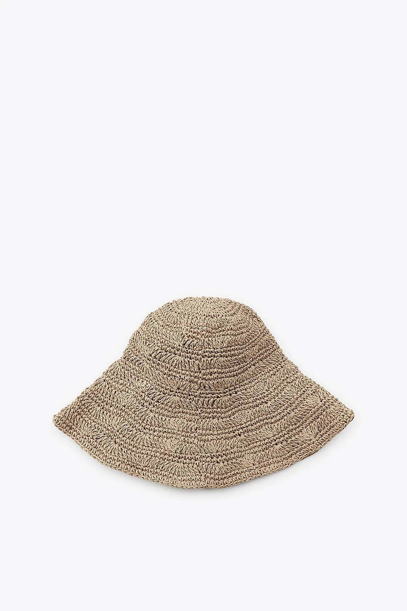 BRAIDED BUCKET HAT