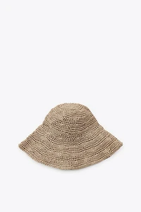 BRAIDED BUCKET HAT