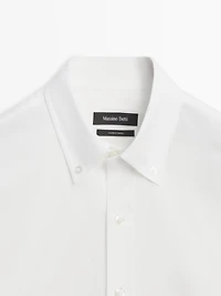Regular fit 100% cotton shirt
