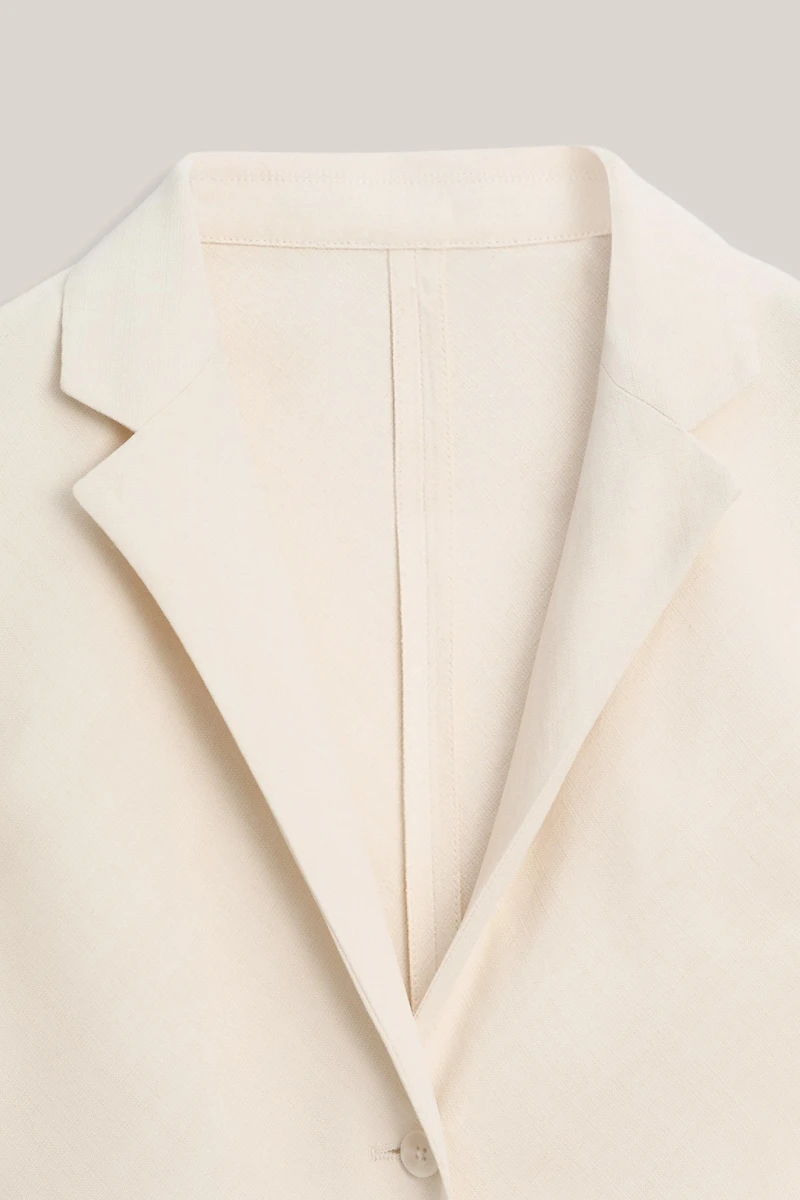 Flowing blazer with lapel detail - LIMITED EDITION