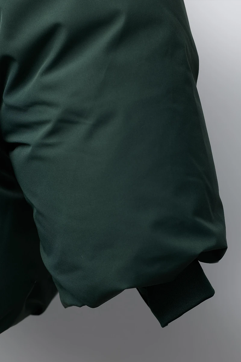 WATER REPELLENT HOODIE PUFFER COAT