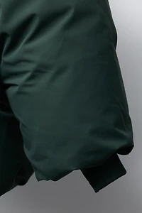 WATER REPELLENT HOODIE PUFFER COAT