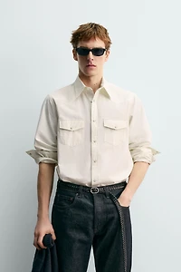 CHEMISE WESTERN AARON LEVINE X ZARA