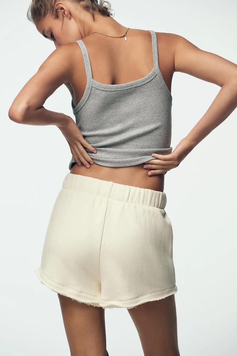 DRAWSTRING RUSTIC SHORTS