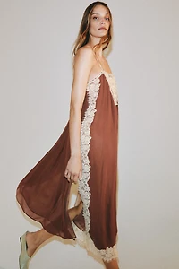 ZW COLLECTION LACE STRAP DRESS