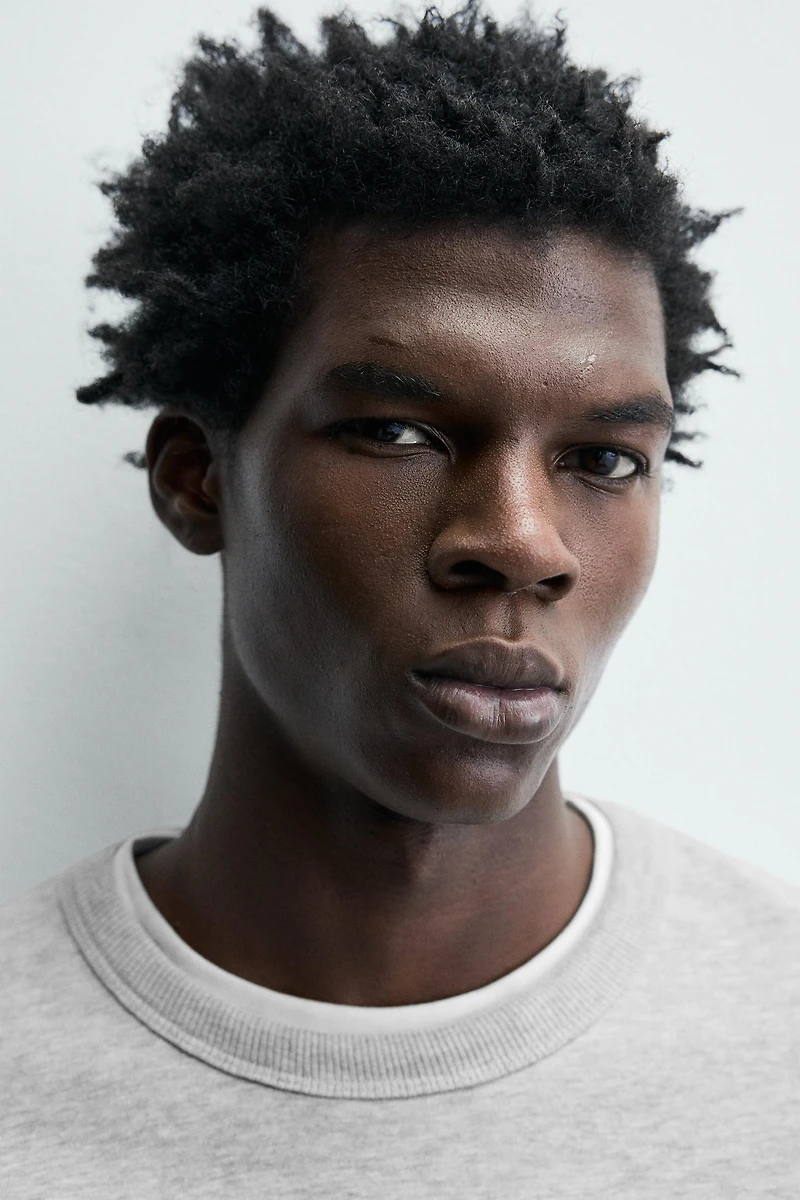 BASIC CREWNECK SWEATSHIRT