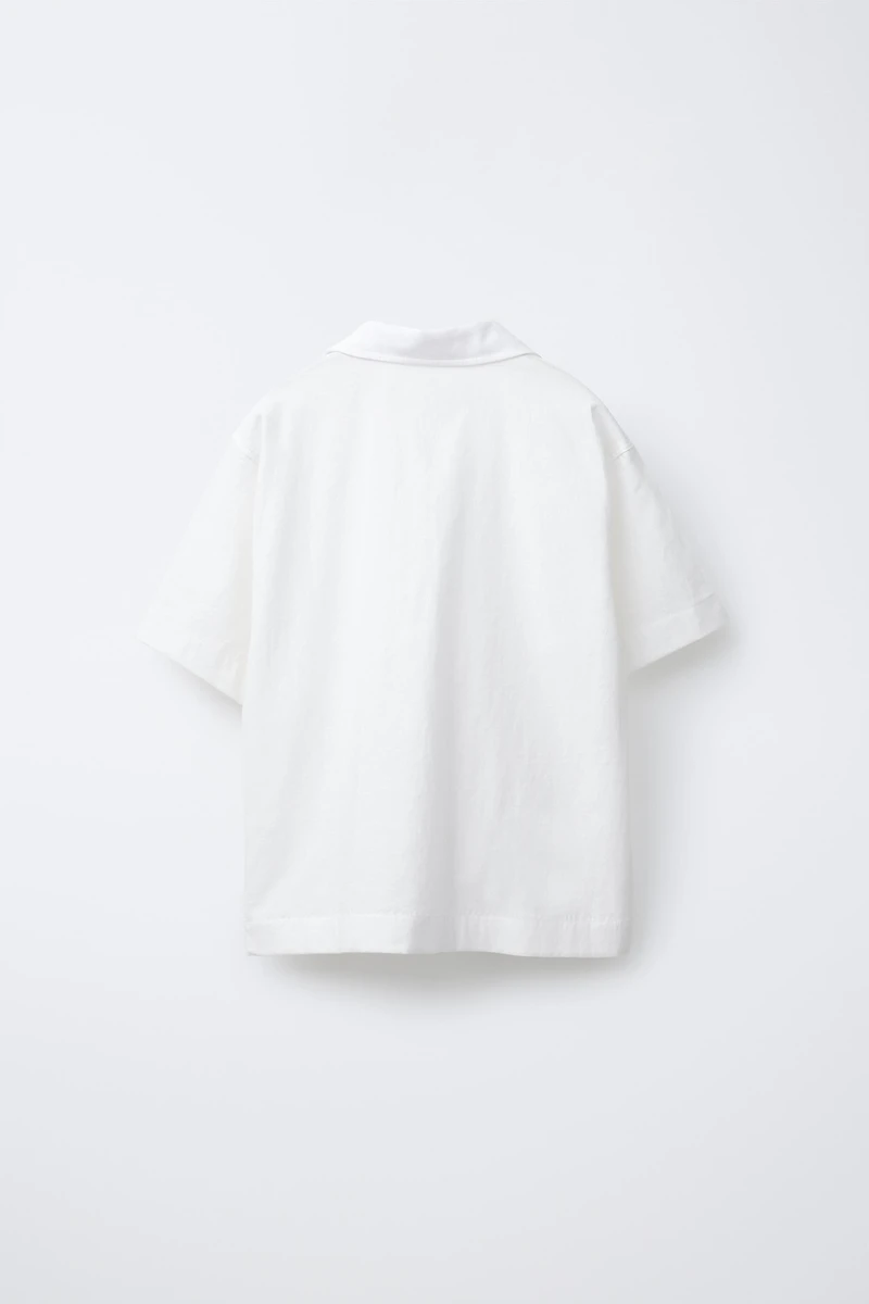 CHEMISE EN COTON LIN