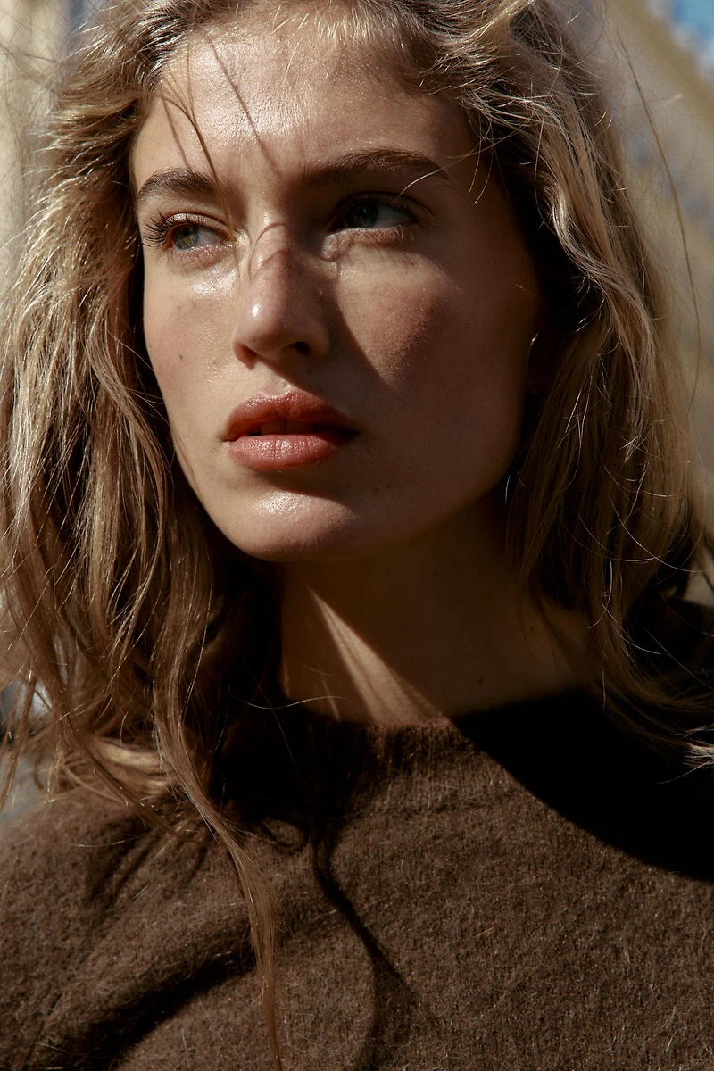 WOOL AND ALPACA SWEATER