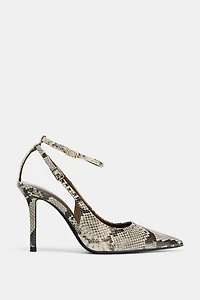 ANIMAL PRINT SLINGBACK SHOES